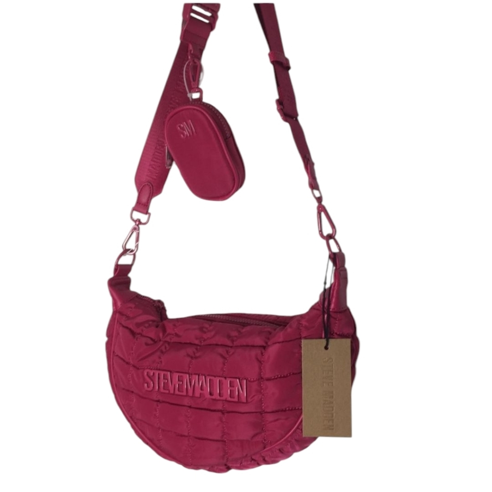 NWT Steve Madden Fuchsia Crossbody